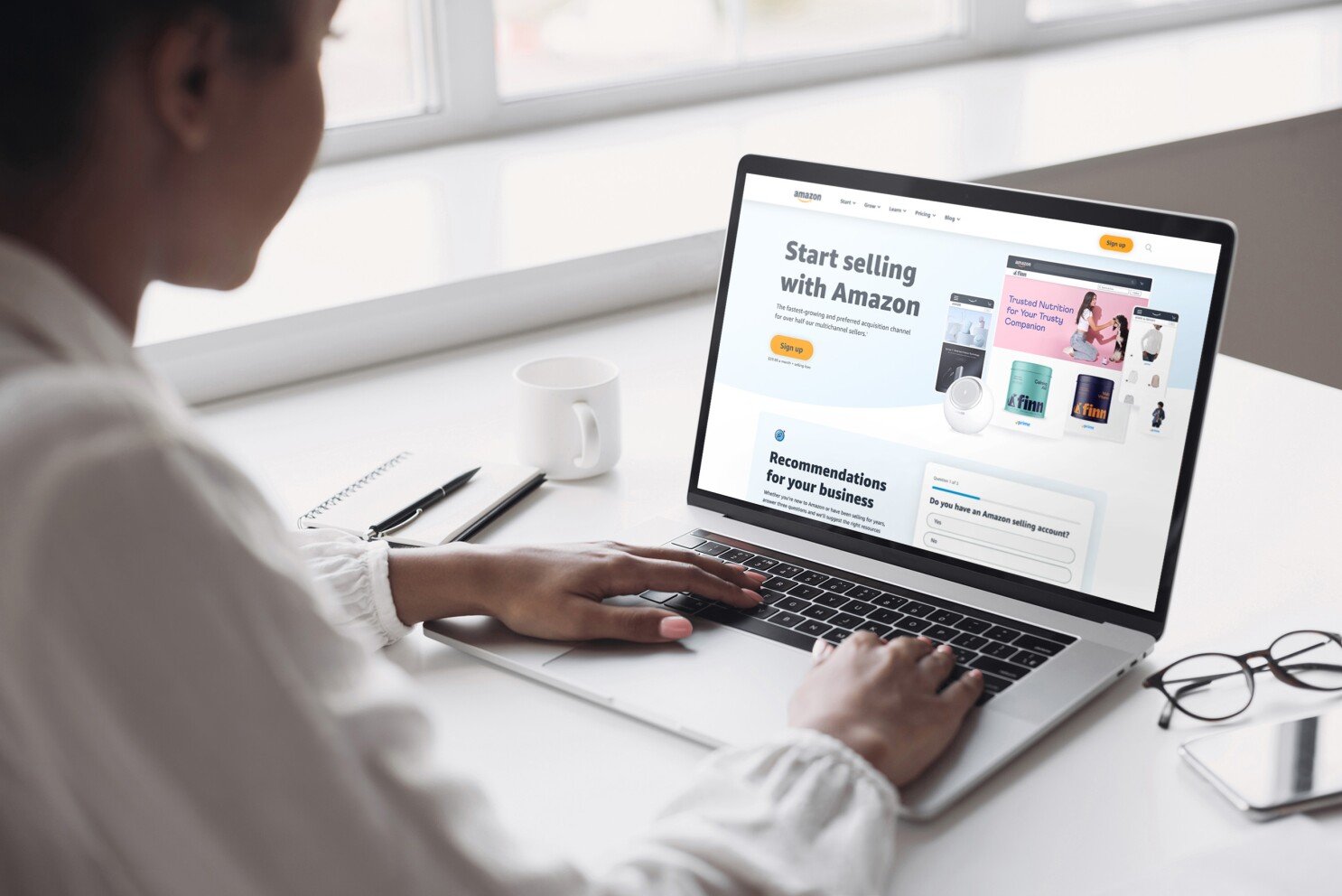 Virtual assistant working